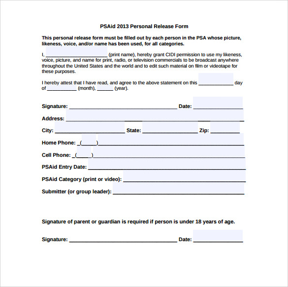 FREE 9 UPS Signature Release Forms In PDF