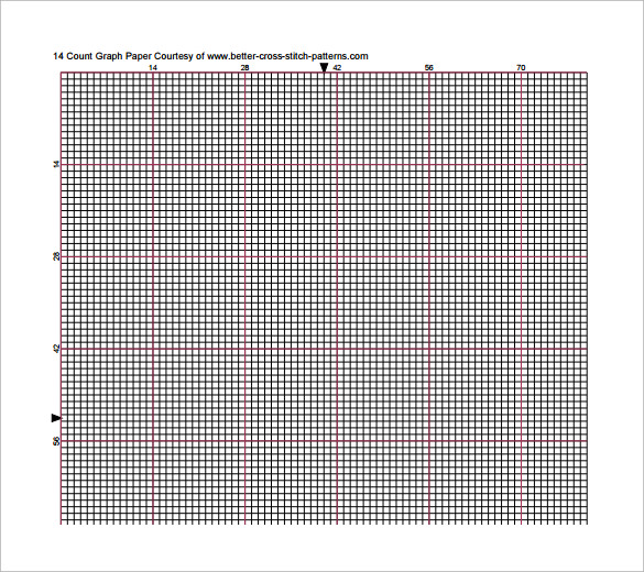 printable cross stitch graph paper for free