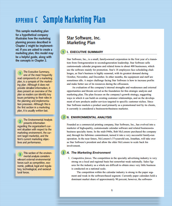 sales and marketing plan software free download