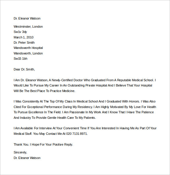 Free 22 Sample Cover Letter Examples In Ms Word Pdf