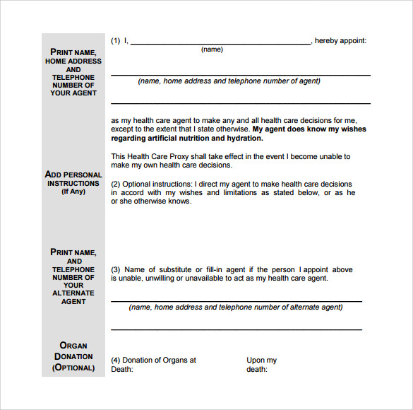 10-medical-proxy-form-templates-download-for-free-sample-templates