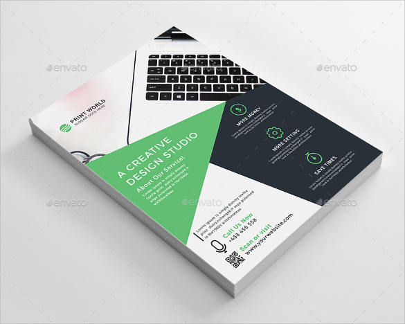 corporate flyer template psd format download
