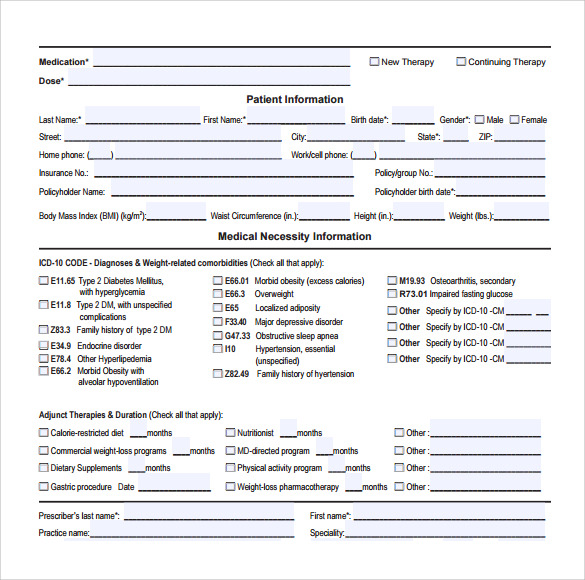 Medically Necessary Sample Letter Of Medical Necessity Template