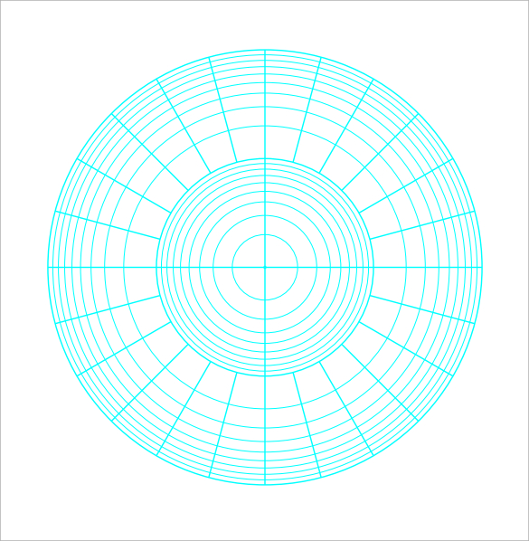 sample polar graph paper