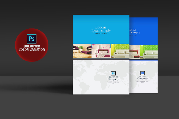 interior design brochure template download