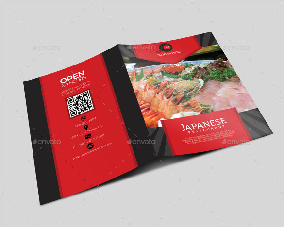 japanese restaurant brochure download 