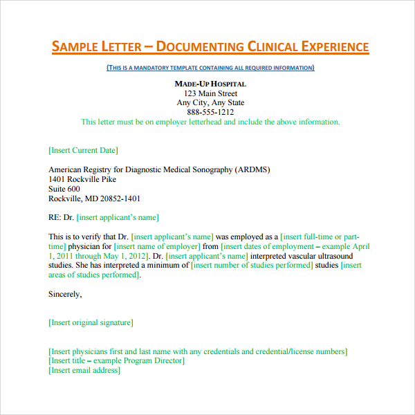 15 Sample Experience Letters Pdf Word Pages Google Docs