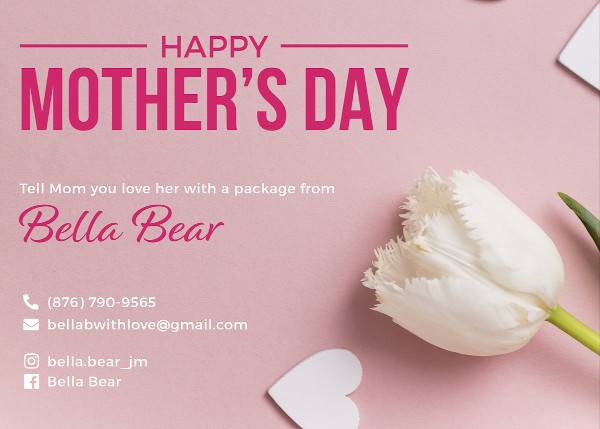 mothers day flyer template