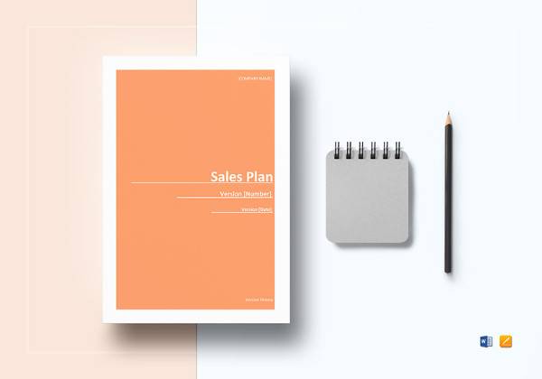 simple sales plan template
