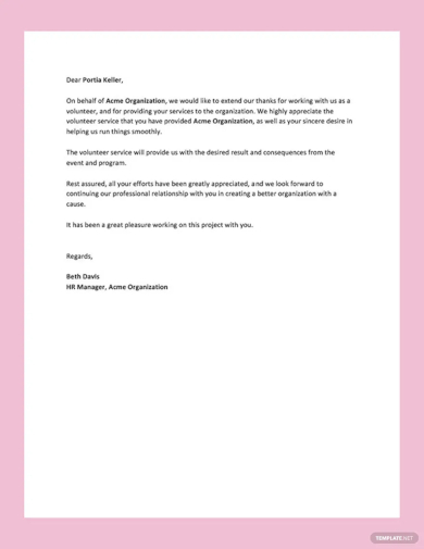 volunteer thank you letter template1
