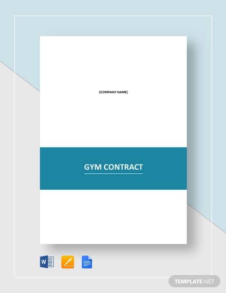 gym contract