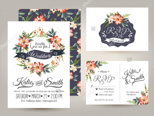 wedding flyer template download