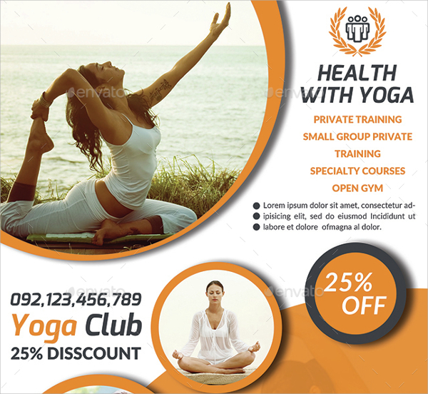 Free Download] Yoga Flyer Free PSD