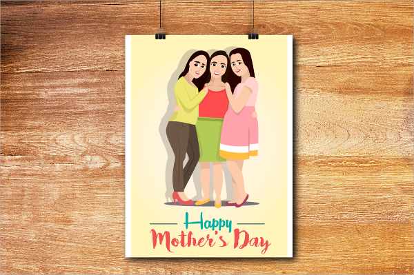 psd file format mothers day flyer