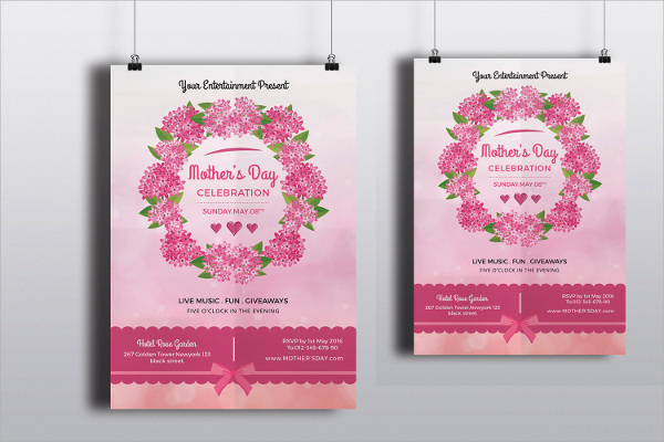 printable mothers day flyer