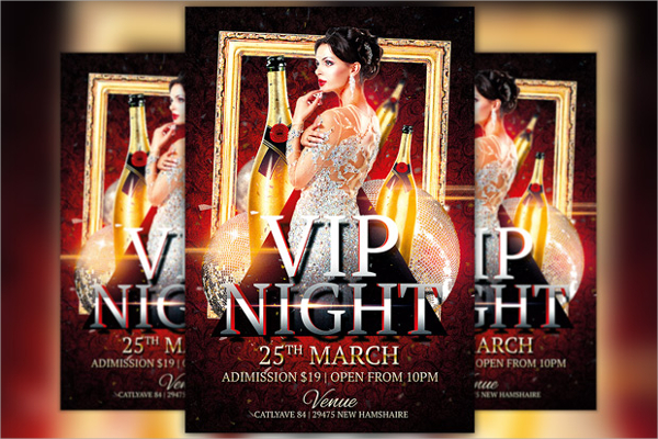 night club flyer template