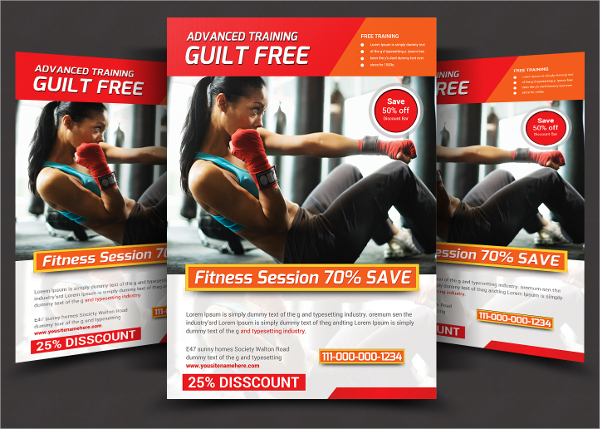 fitness flyer 