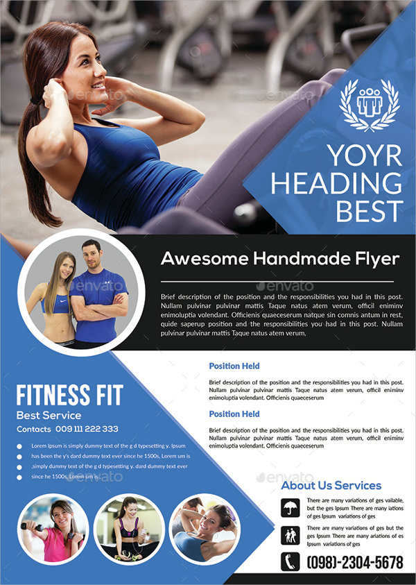 FREE 23+ Fitness Flyer Templates in MS Word PSD AI Publisher