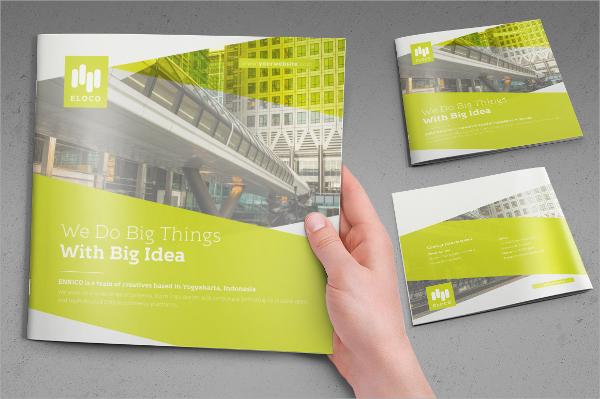 spectacular business square brochure