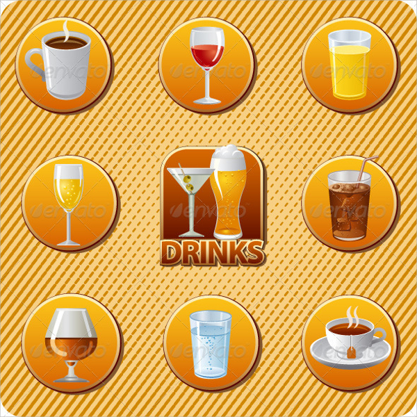 printable drink menu template