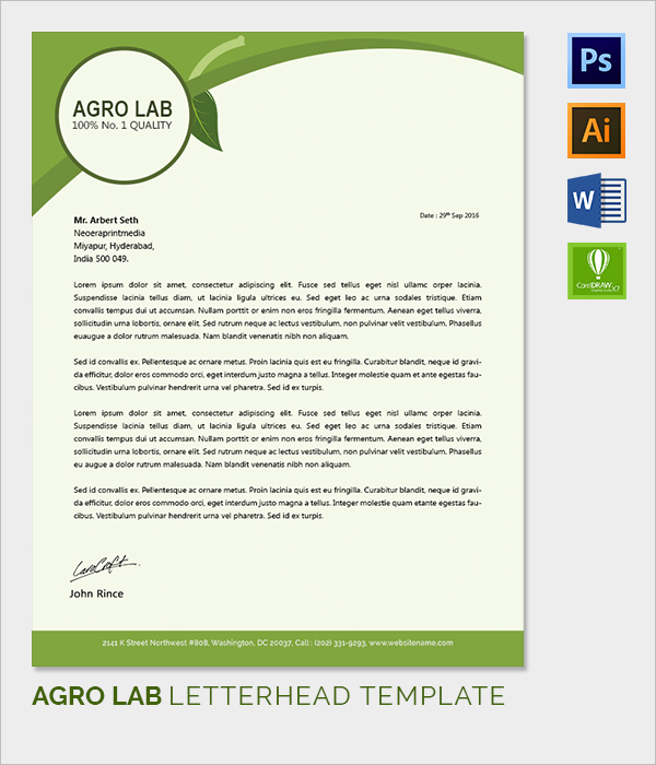 agricultural lab letter heart template