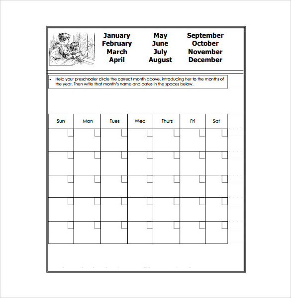 40-calendar-templates-sample-templates