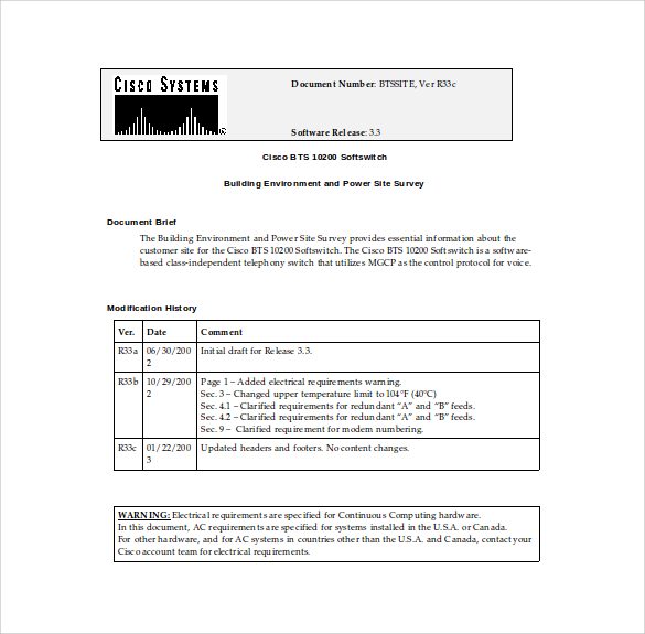 building environment and site survey free word