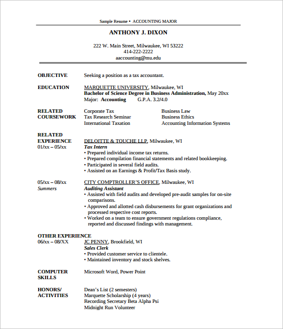 how to write a detailed resume