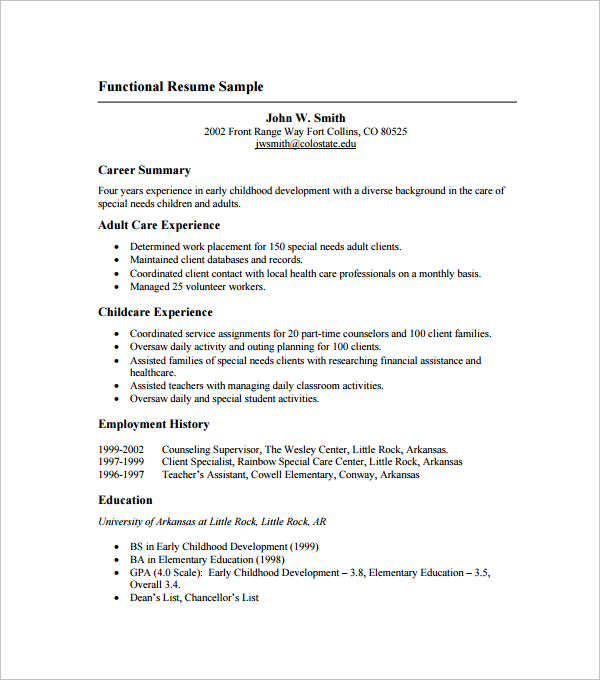 sample resume template 53 download in psd pdf word