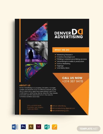 FREE 22+ Advertising Flyer Templates in MS Word | PSD | AI | EPS