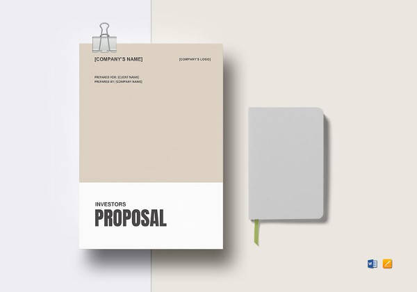 business proposal for investors template