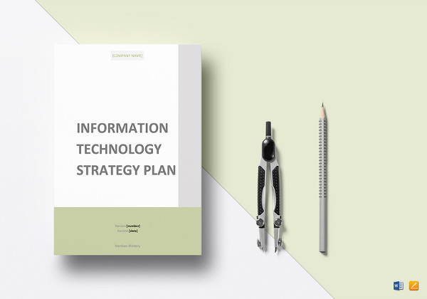 it strategy plan template