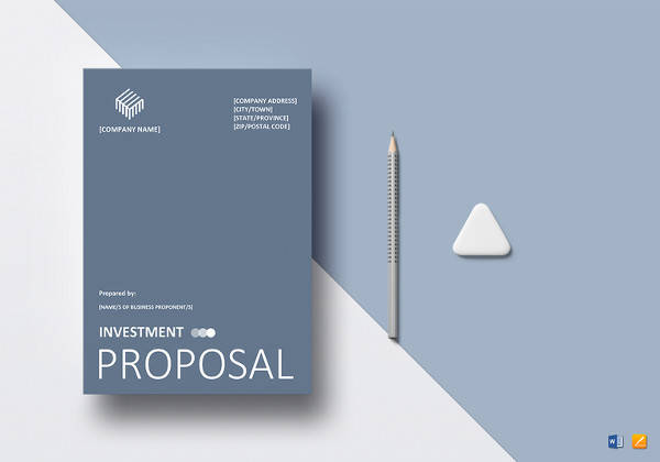 16+ Financial Proposal Templates | Sample Templates