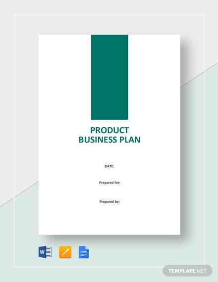 product business plan