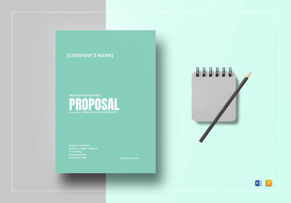 professional business proposal template