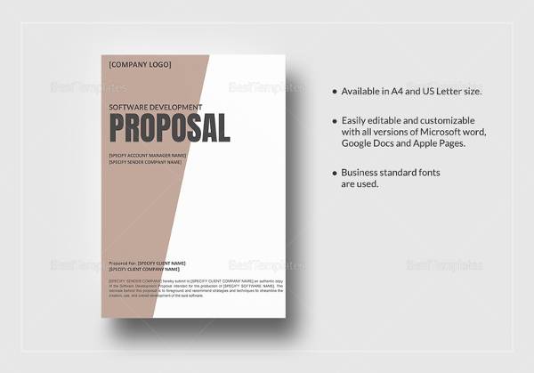13 Software Development Proposal Templates to Download Sample Templates
