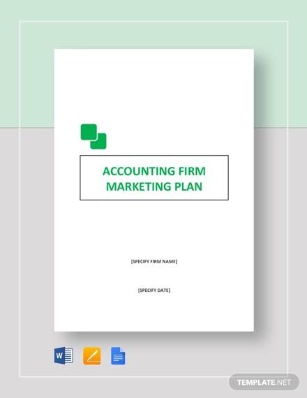 accounting firm marketing plan