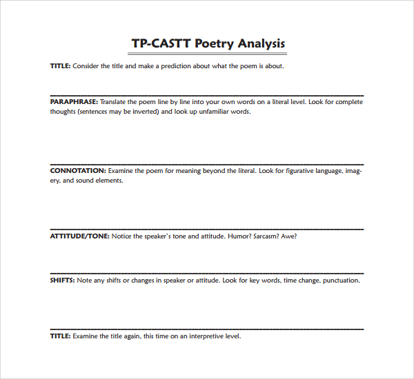 tpcasst poetry analysis template