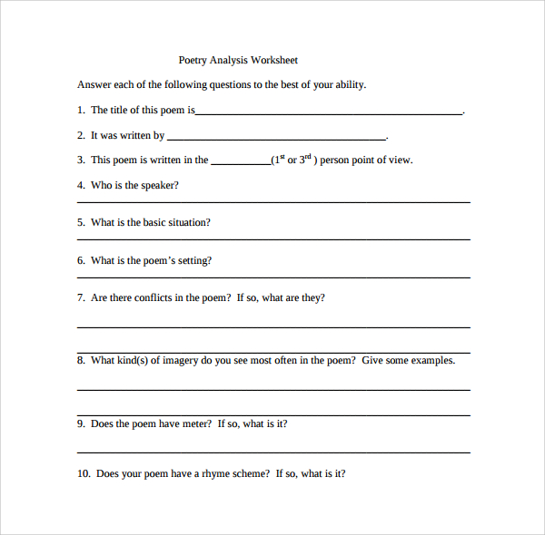 poetry analysis worksheet template%ef%bb%bf1