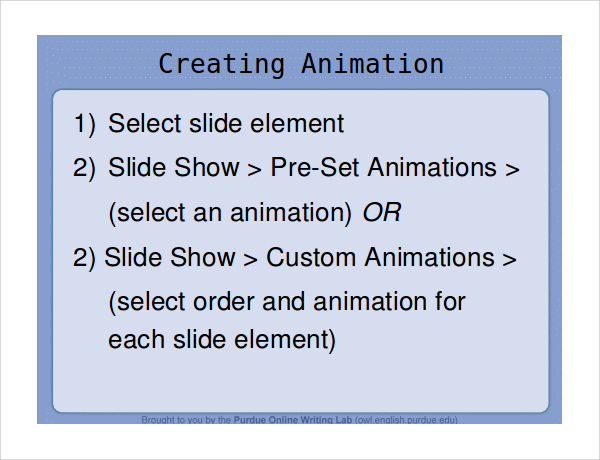 animated powerpoint template