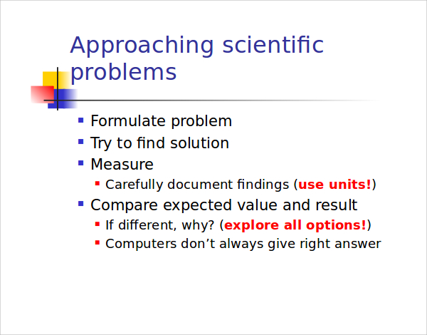 example of science powerpoint