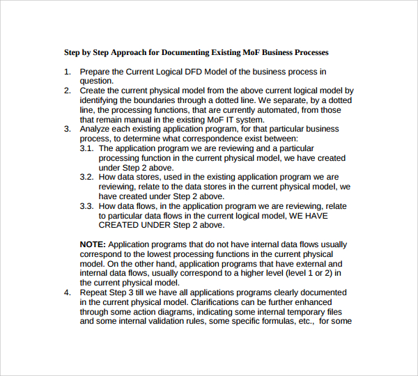 business process manual template%ef%bb%bf