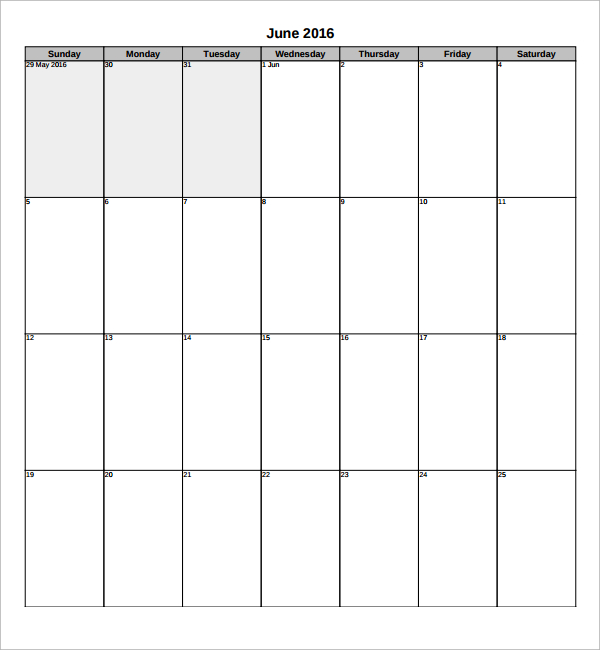 10 Sample Calendar Templates Samples, Examples & Format Sample