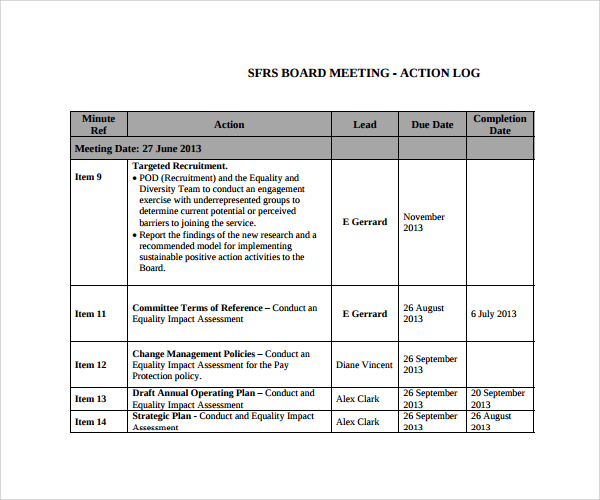 Decision Log Templates 12  Free Docs Xlsx PDF Formats Samples