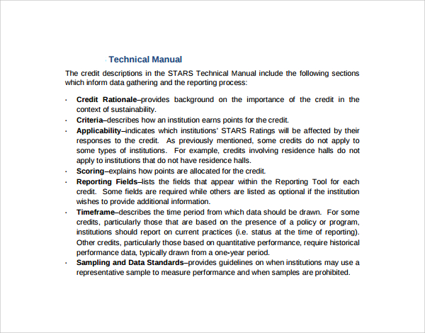 sample technical manual template%ef%bb%bf