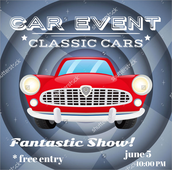 FREE 17+ Car Show Flyer Templates in AI PSD InDesign MS Word