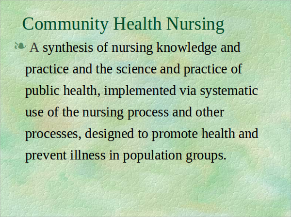 community health nursing powerpoint template%ef%bb%bf