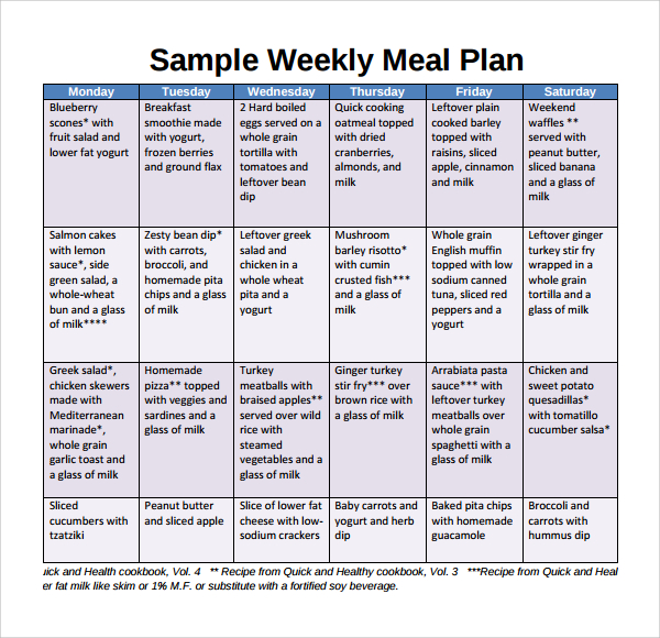 14-weekly-meal-plan-templates-sample-templates