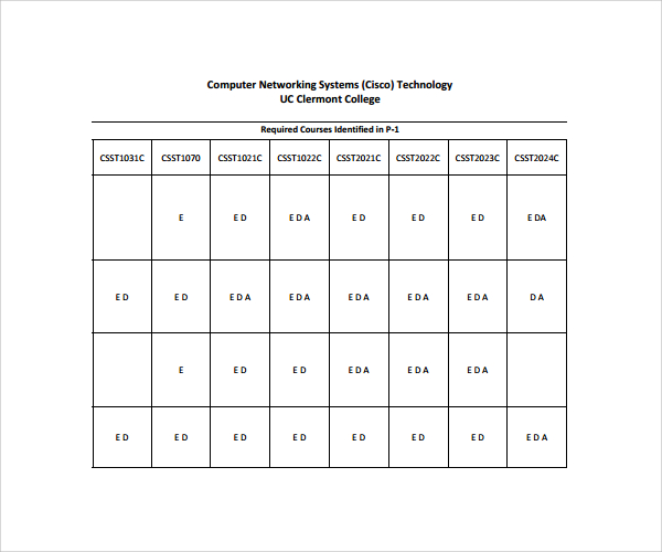 computer network assessment template