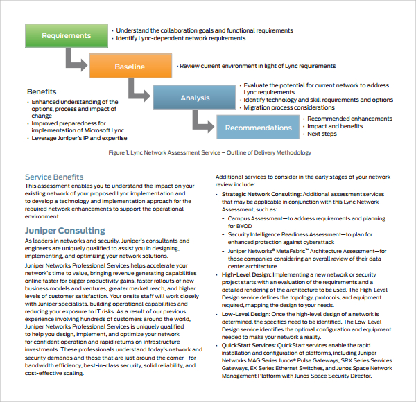 Free 10 Sample Network Assessment Templates In Pdf Ms Word 4455